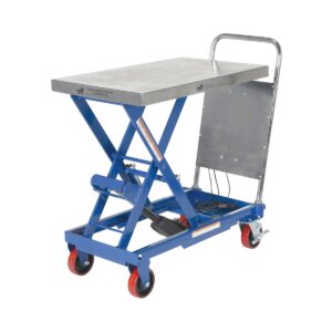 Vestil CART-500-LA Linear Actuated Elevating Cart 500 LB