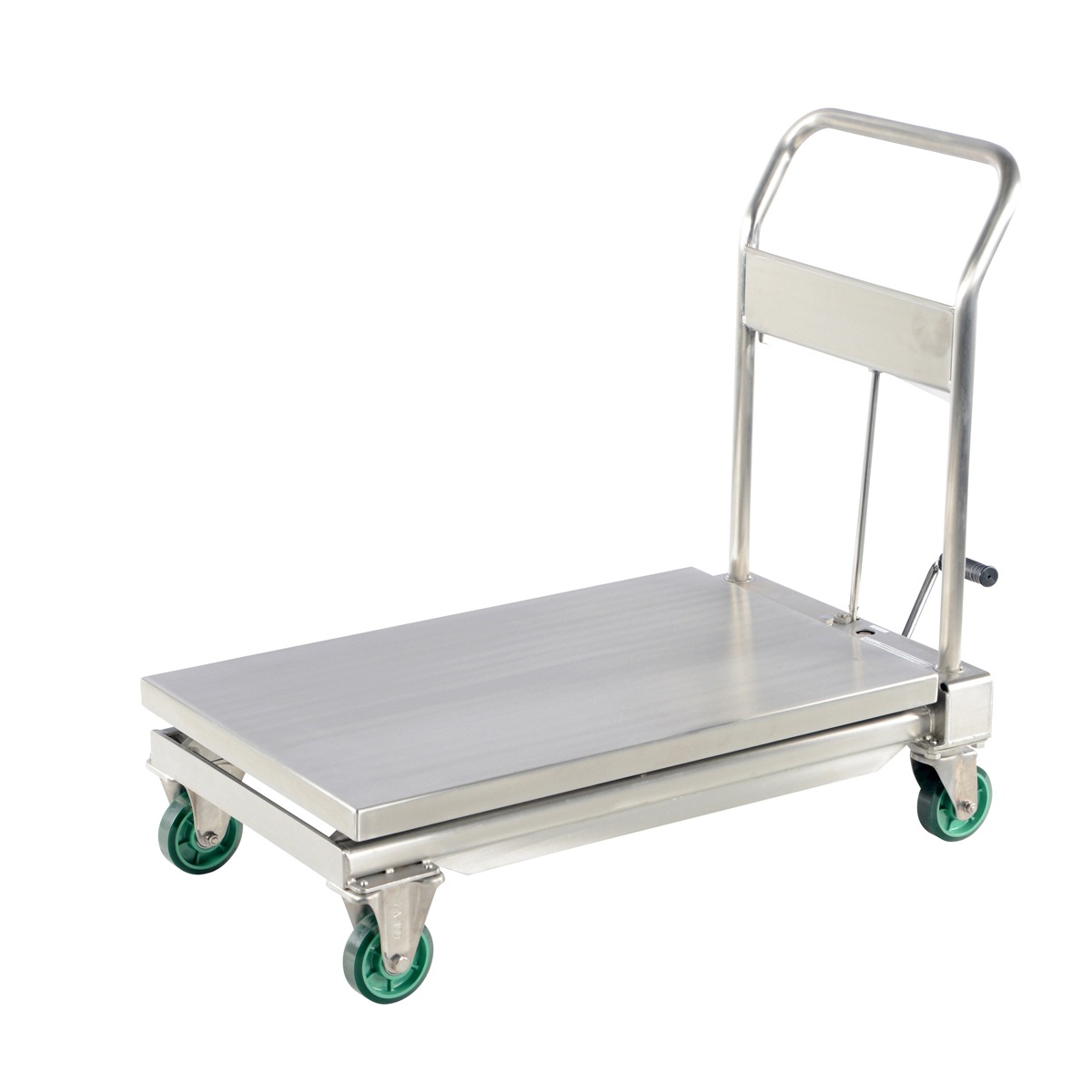 Vestil CART-550-SS Ss Hydraulic Cart 550LB 31.5"X19.5"