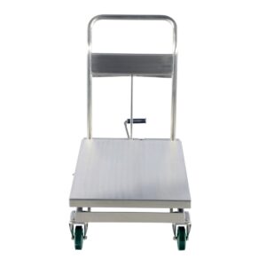 Vestil CART-550-SS Ss Hydraulic Cart 550LB 31.5