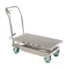 Vestil CART-600-D-SS2 Cart Dbl Scissor 600LB Capacity Stainless Steel