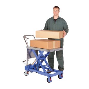 Vestil CART-750-TS Single Hydraulic Cart 750LB 32