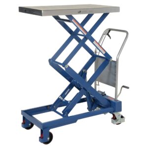 Vestil CART-800-D-TS Double Hydraulic Cart 800LB 35.5