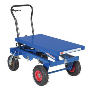 Vestil Pneumatic Tire Hydraulic Cart