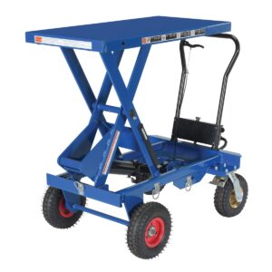 Vestil Pneumatic Tire Hydraulic Cart