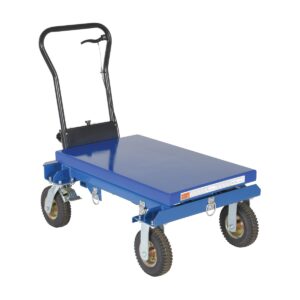 Vestil Pneumatic Tire Hydraulic Cart