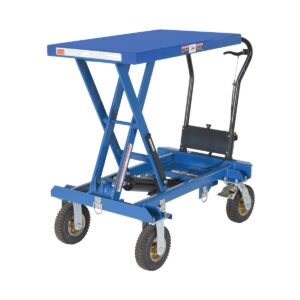 Vestil Pneumatic Tire Hydraulic Cart