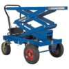 Vestil CART-PN-600-D Pneumatic Tire Cart Double Scissor 600LB