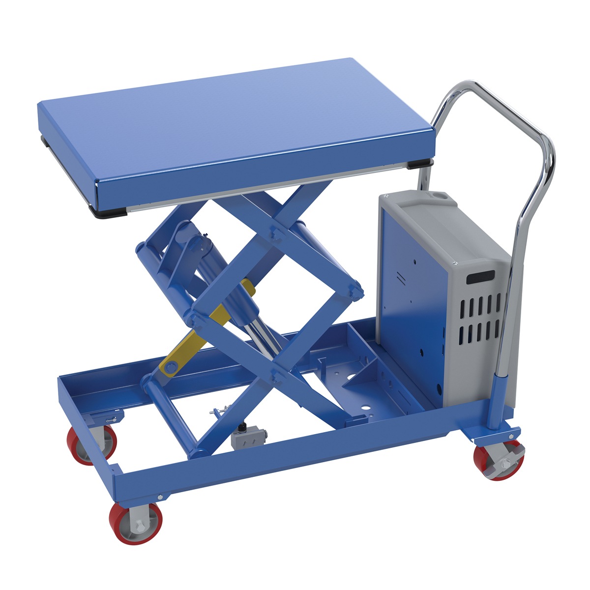 Vestil CARTD-1000-2033-DC Hydraulic Elevating Cart 20"X33" 1000 LB 12DC