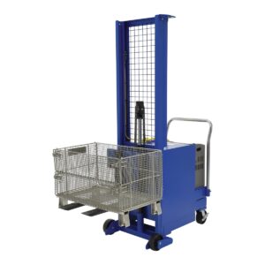 Vestil CBS-56-1-DC Counter Balanced Stacker DC Raised Ht 56 In