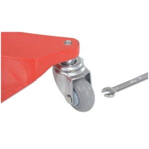 Vestil CMD-A-200-4PK Corner Mover Dolly Aluminum 4 Pack 200 LB. Capacity