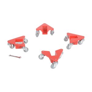 Vestil CMD-A-NS-200-4PK Corner Mover Dolly Aluminum Narrow Slot 4Pk 200#