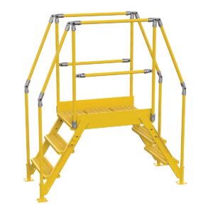 Vestil Cross-Over Ladder 3 Step 28 H