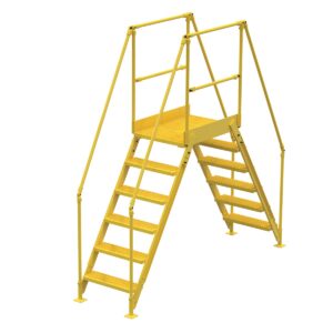 Vestil Cross-Over Ladder 6 Step 58 H