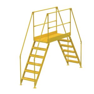 Vestil Cross-Over Ladder 6 Step 58 H