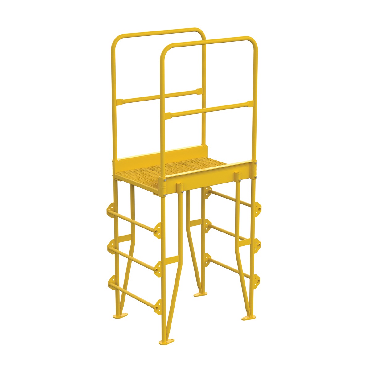 Vestil Cross-Over Ladder Vertical 4 Step