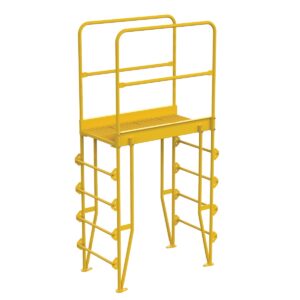 Vestil Cross-Over Ladder Vertical 5 Step