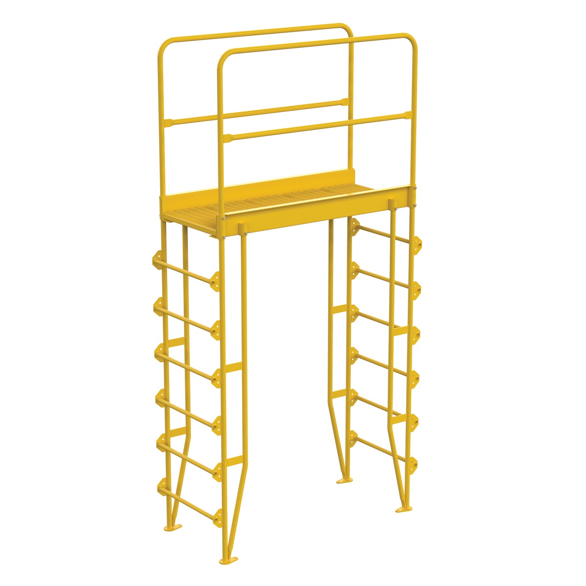 Vestil Cross-Over Ladder Vertical 7 Step