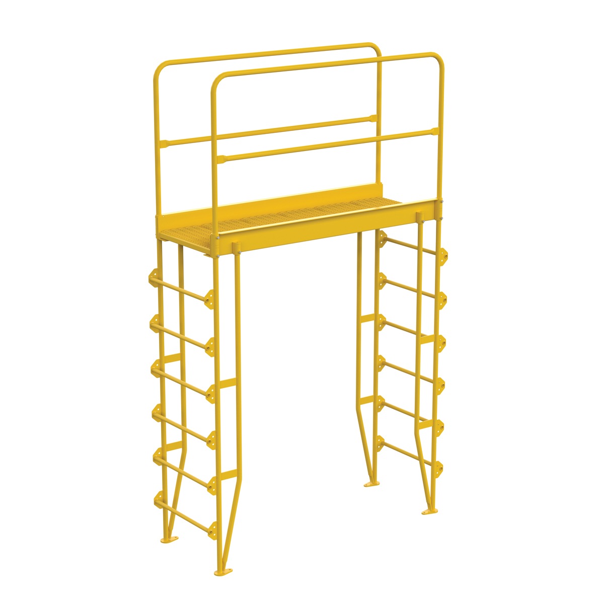 Vestil Cross-Over Ladder Vertical 7 Step