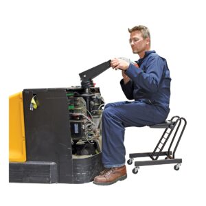 Vestil CPRO-100 Portable Ergonomic Worker Chair