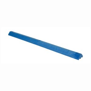 Vestil CS-33-B Car Stop Recycled Plastic Blue 72 In