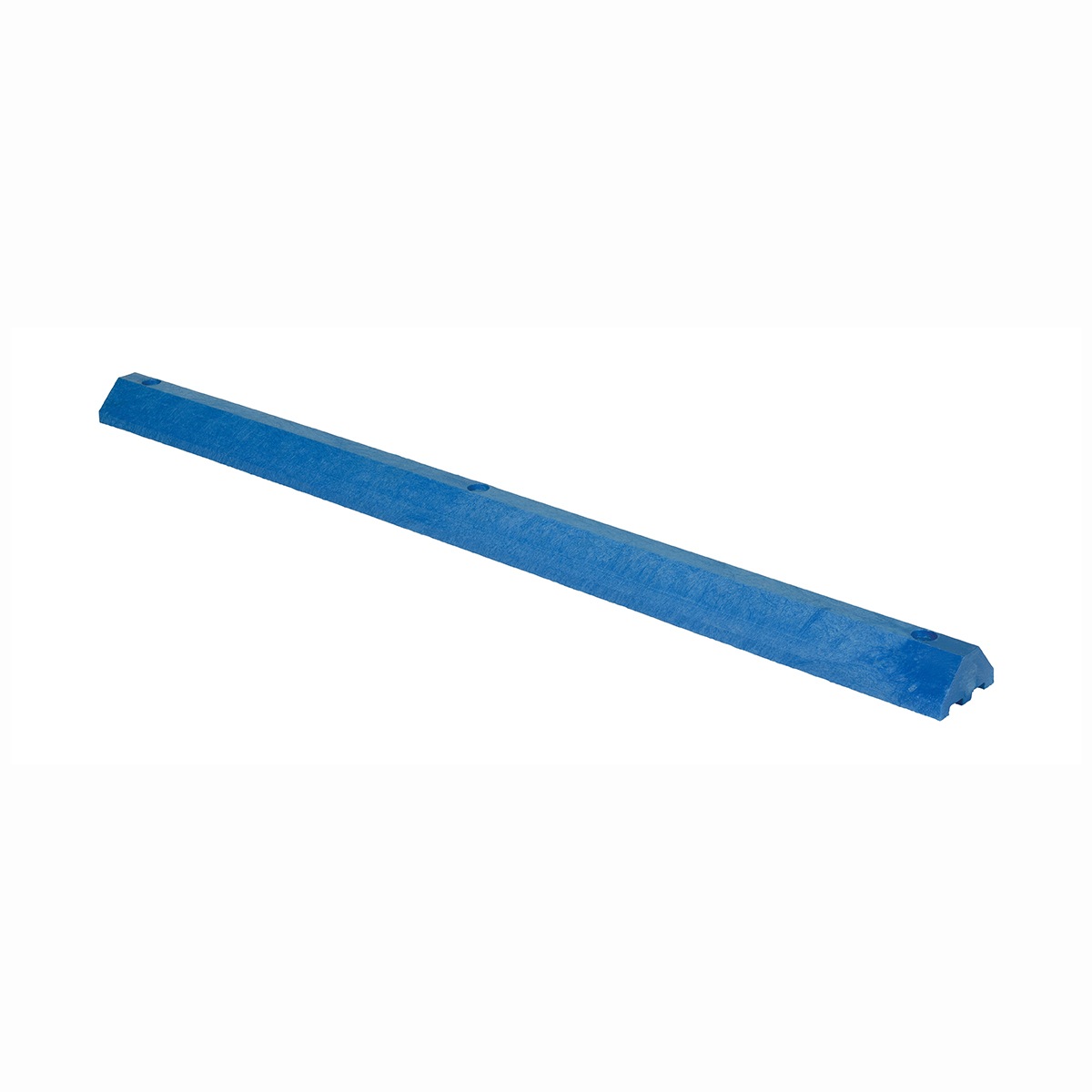 Vestil CS-33-B Car Stop Recycled Plastic Blue 72 In