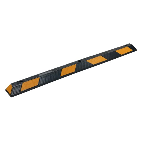 Vestil Car Stop Black Rubber