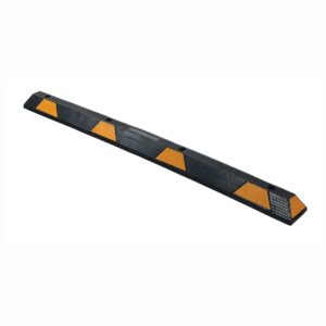 Vestil CS-33-BL Car Stop Recycled Rubber Black 71.75 In