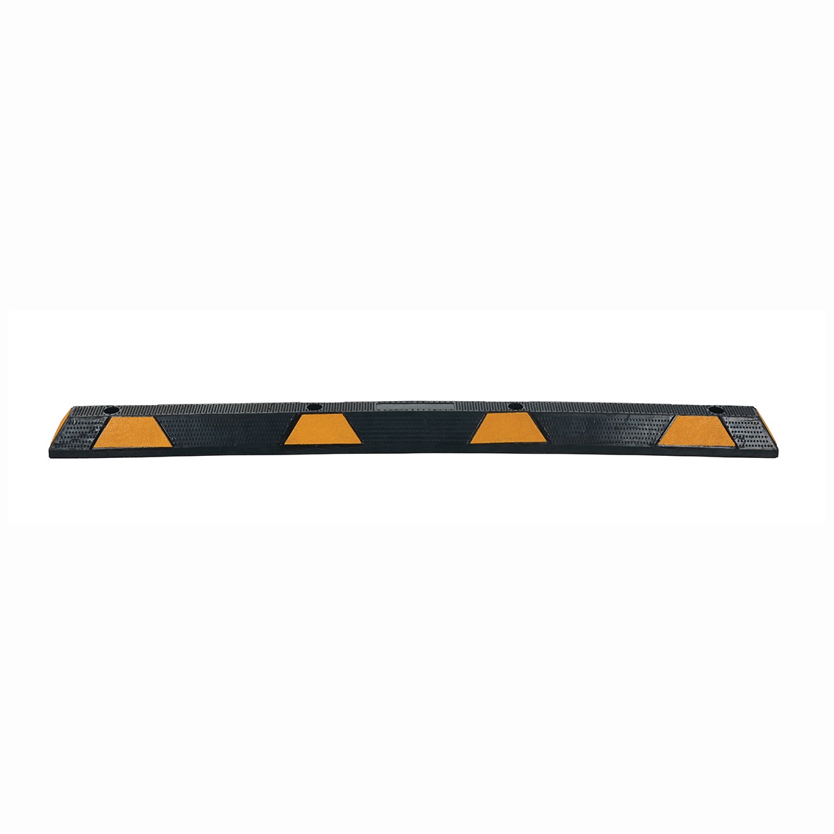 Vestil CS-33-BL Car Stop Recycled Rubber Black 71.75 In