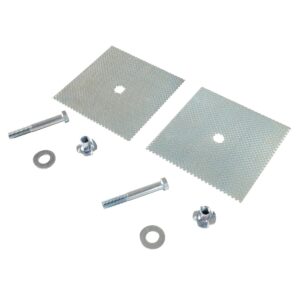 Vestil Car Stop Glue Down Anchor Plate