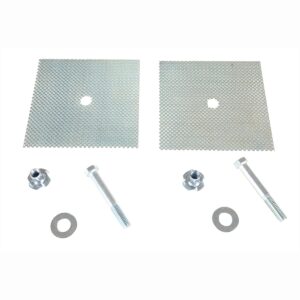Vestil Car Stop Glue Down Anchor Plate