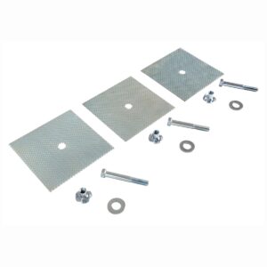 Vestil Car Stop Glue Down Anchor Plate