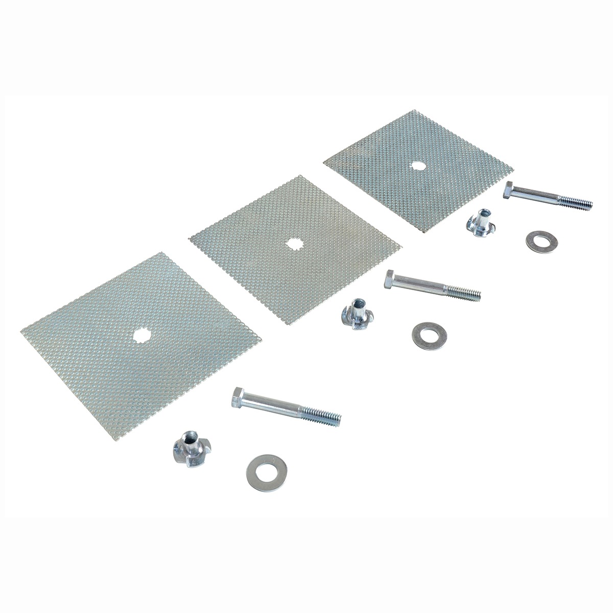 Vestil Car Stop Glue Down Anchor Plate