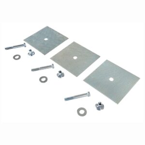 Vestil Car Stop Glue Down Anchor Plate