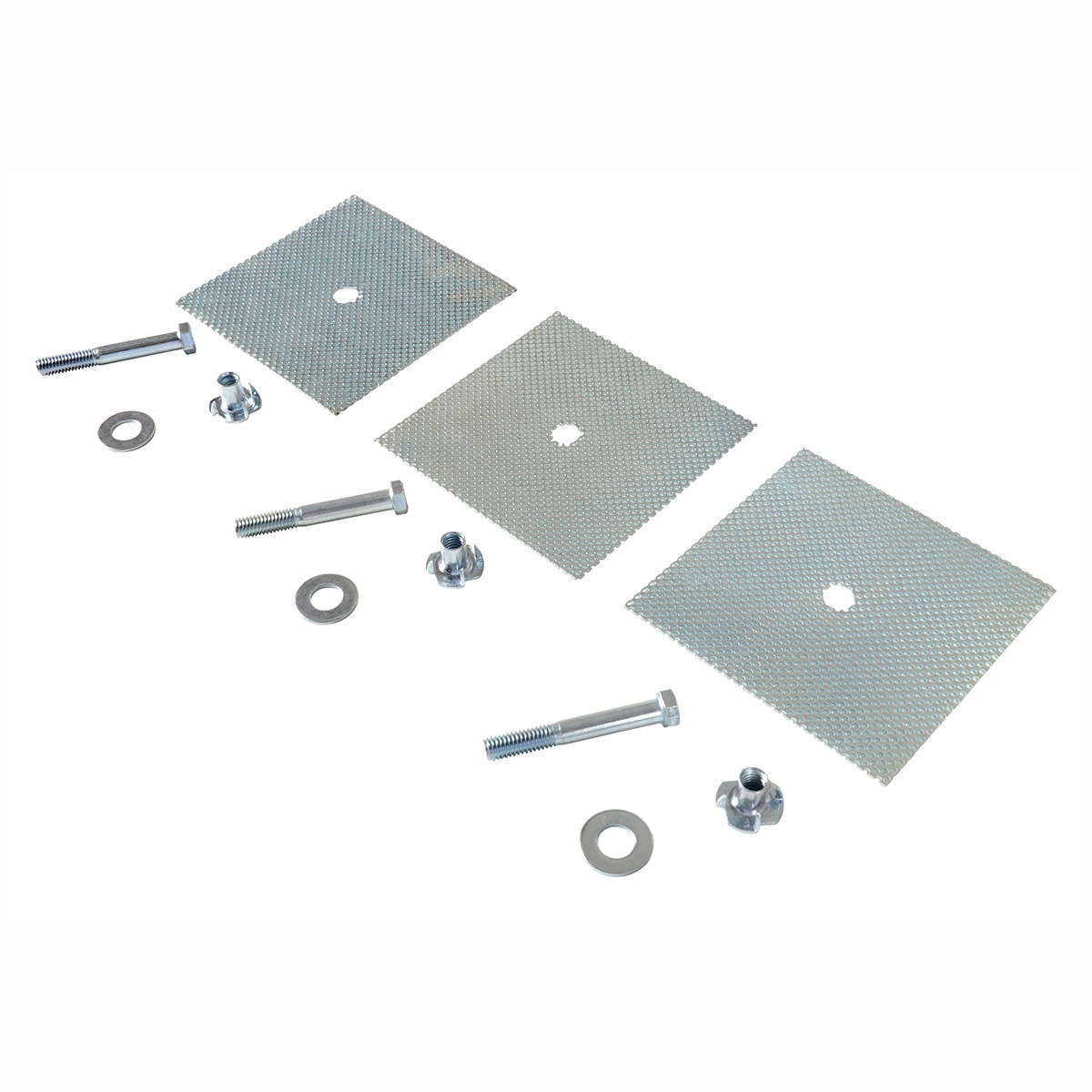 Vestil Car Stop Glue Down Anchor Plate