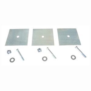 Vestil Car Stop Glue Down Anchor Plate
