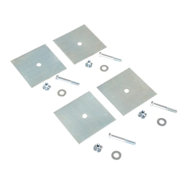 Vestil Car Stop Glue Down Anchor Plate