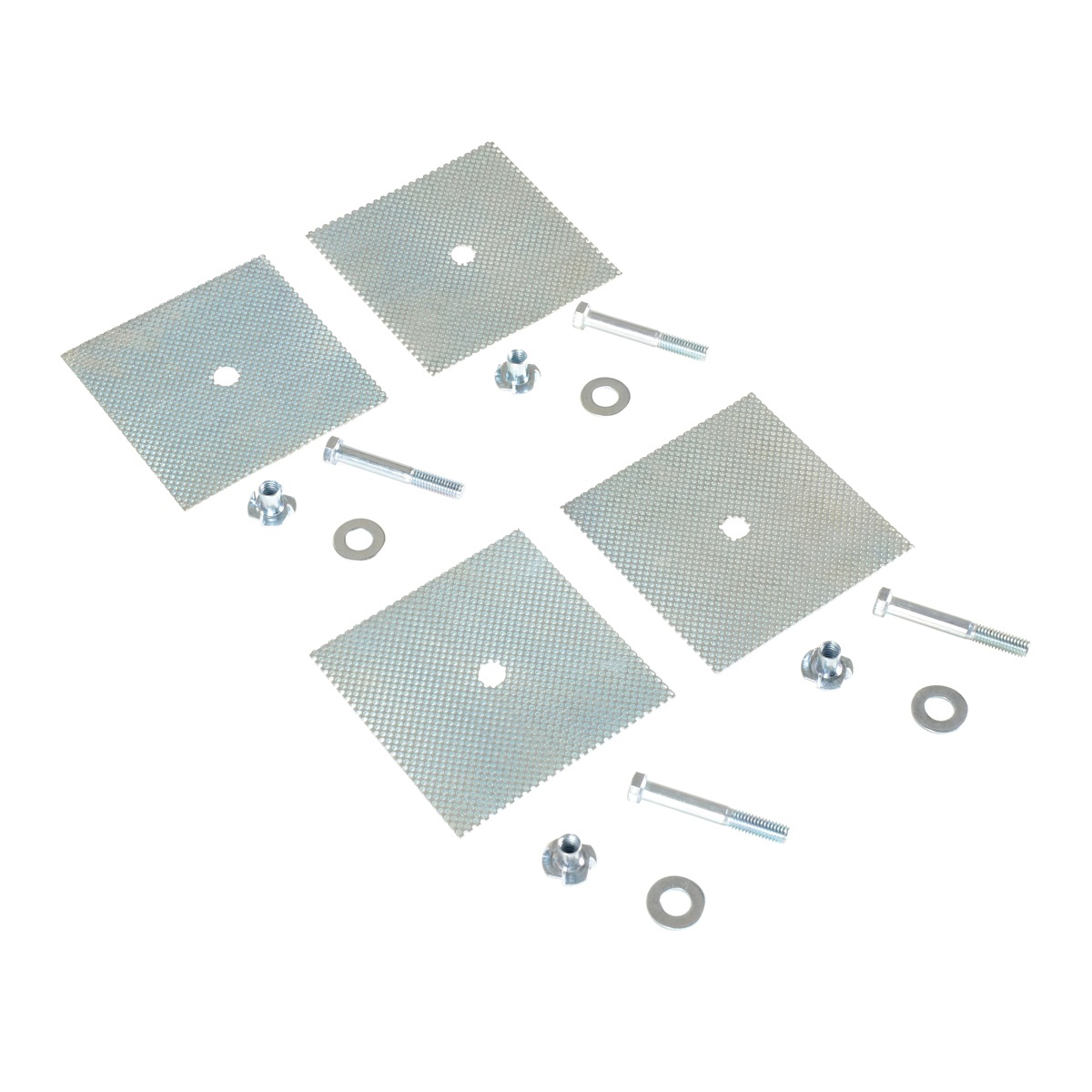 Vestil Car Stop Glue Down Anchor Plate