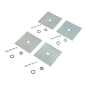 Vestil Car Stop Glue Down Anchor Plate