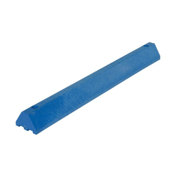 Vestil Car Stop Recycled Plastic Blue