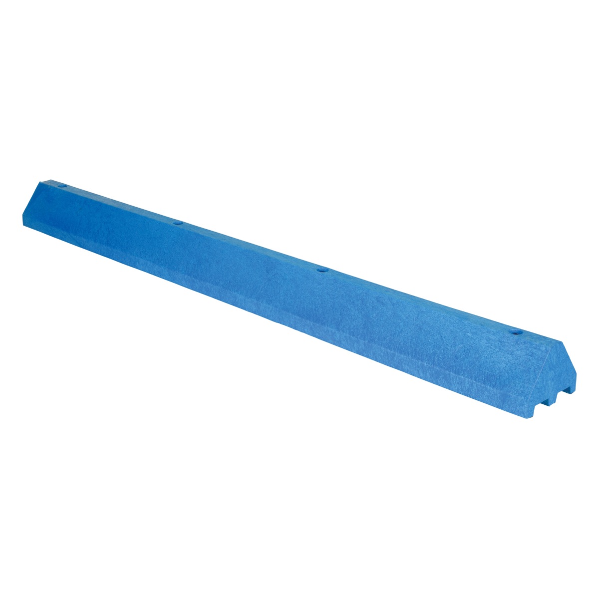 Vestil Truck Stop Recycled Plastic Blue