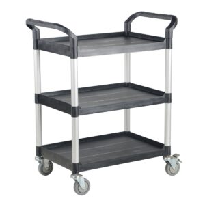 Vestil Commercial Cart 3-Shelf No Panels