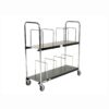 Vestil CTC-1856-B Portable Carton Cart Two Tier 18" X 56"