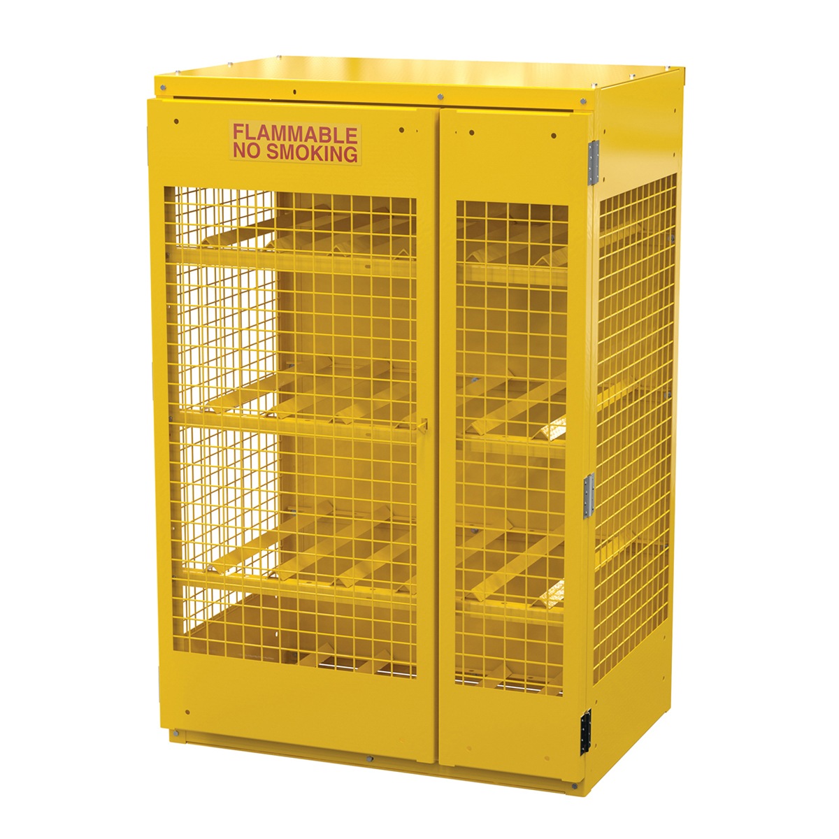 Vestil CYL-H-12-KD Horizontal 12 Cylindr Storage Cabinet KD