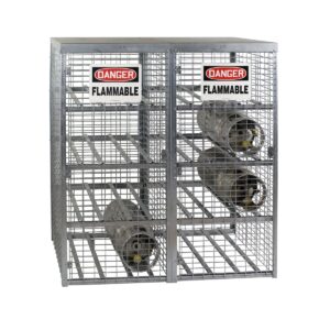 Vestil Horizontal Cylinder Storage-Galv