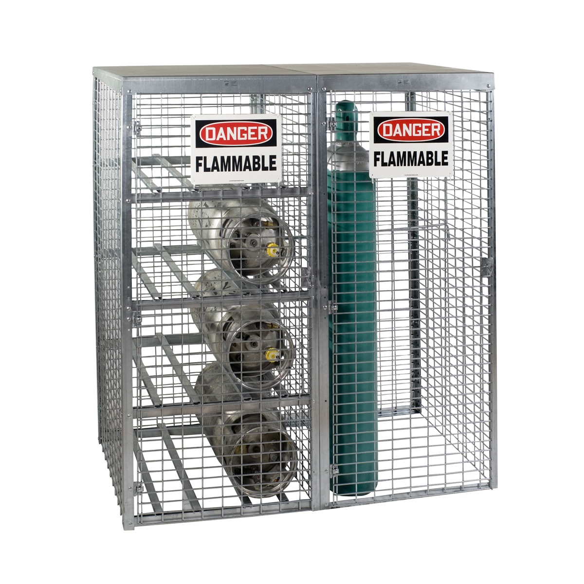 Vestil CYL-T-COMBO Cylinder Storage-Horizonal/Vertical Galv