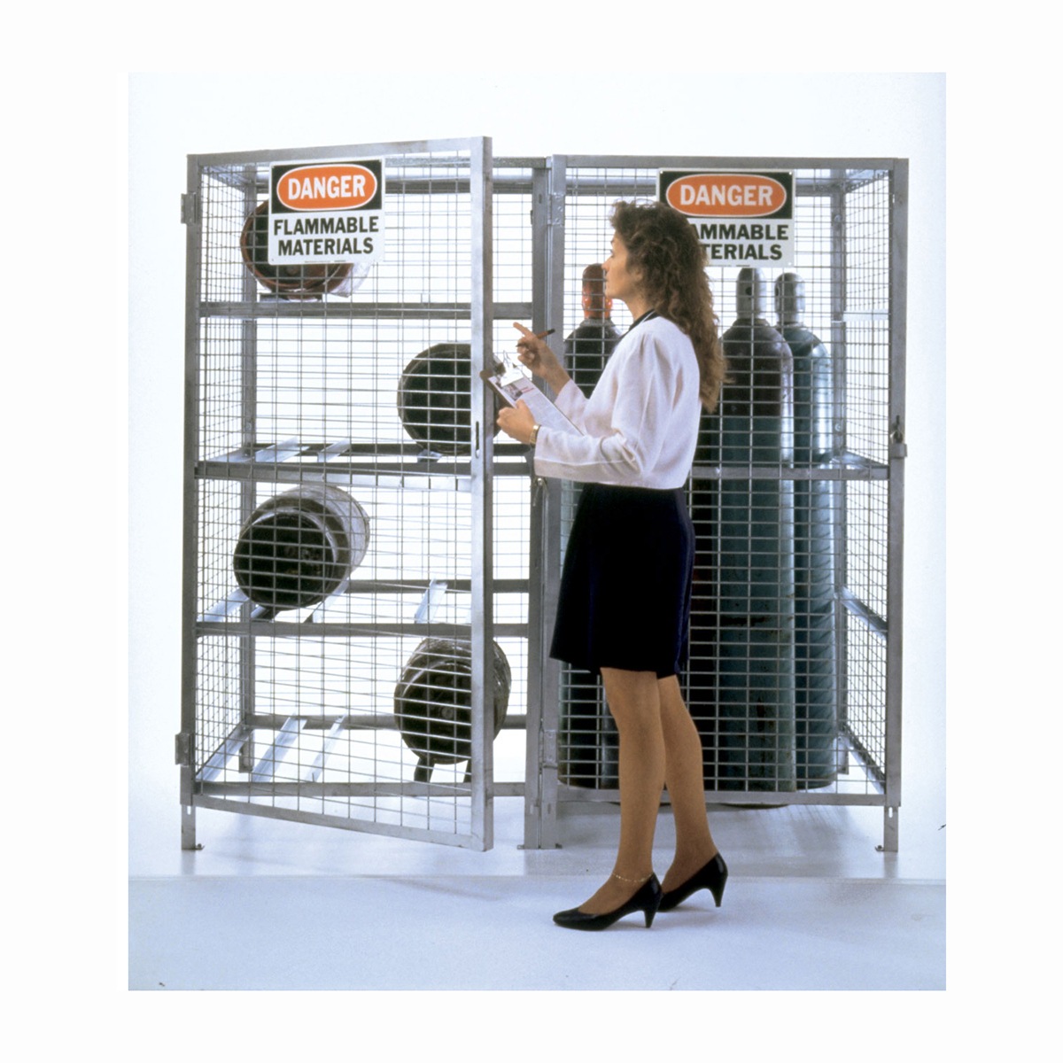 Vestil CYL-T-COMBO Cylinder Storage-Horizonal/Vertical Galv