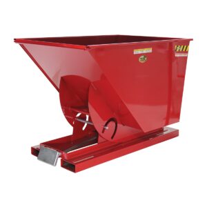 Vestil Self-Dump Hopper HD 1 CU Yard 6K