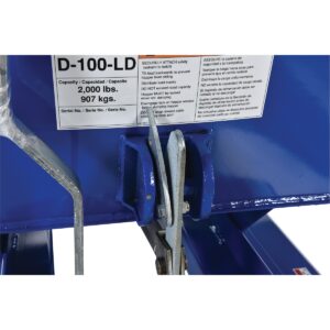 Vestil Self-Dump Hopper LD 1 CU Yard 2K
