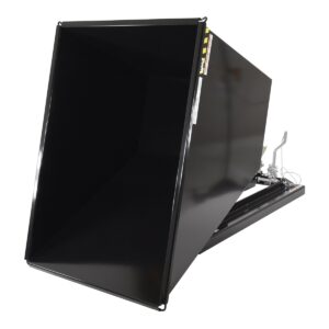 Vestil Self-Dump Hopper MD 1 CU Yard 4K