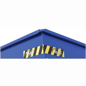 Vestil Self-Dump Hopper HD 2 CU YD